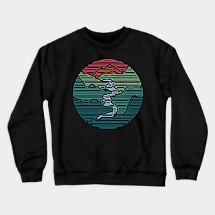 Adventure in the mountains Crewneck Sweatshirt